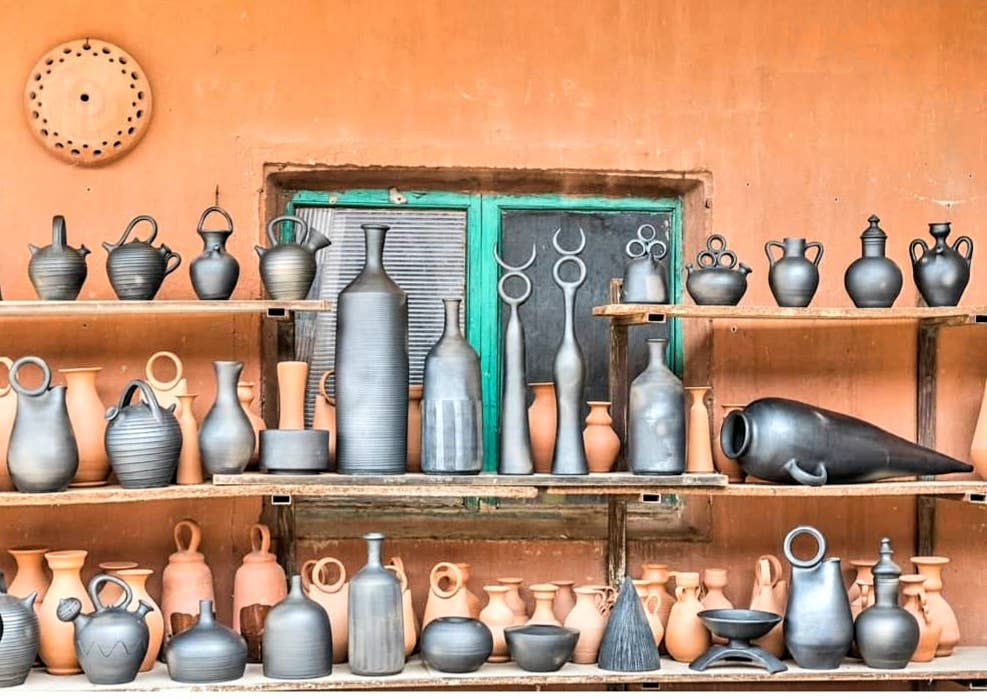 Traditional Thin Vase