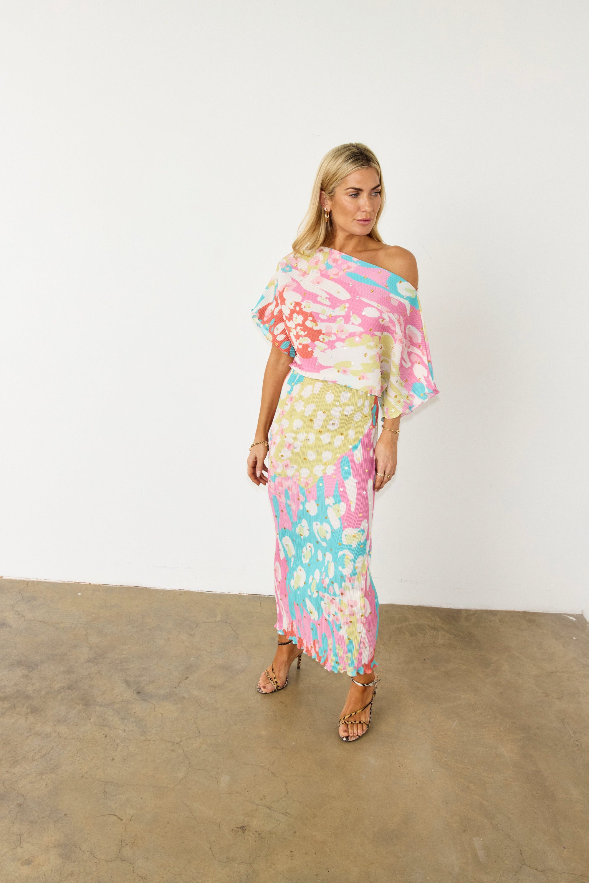 NFD Tilly Animal Print Dress Multi