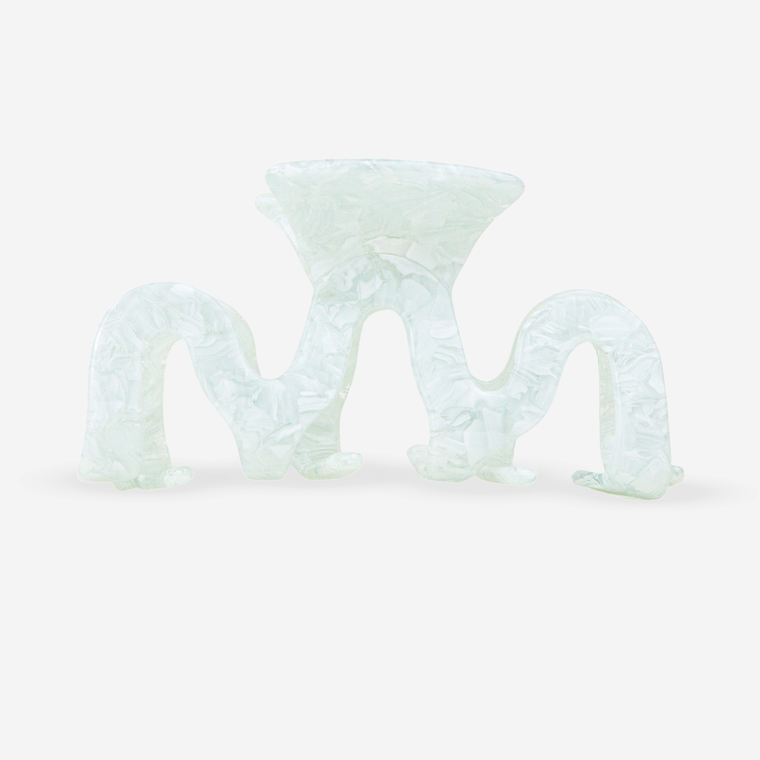 Sasstie Hair Clip - Grand Wave Ice Turquoise