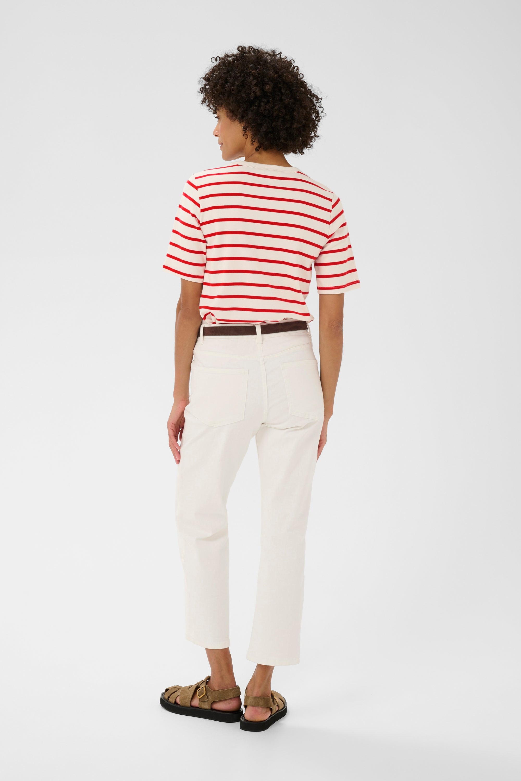 Ratana Poppy Stripe T-Shirt