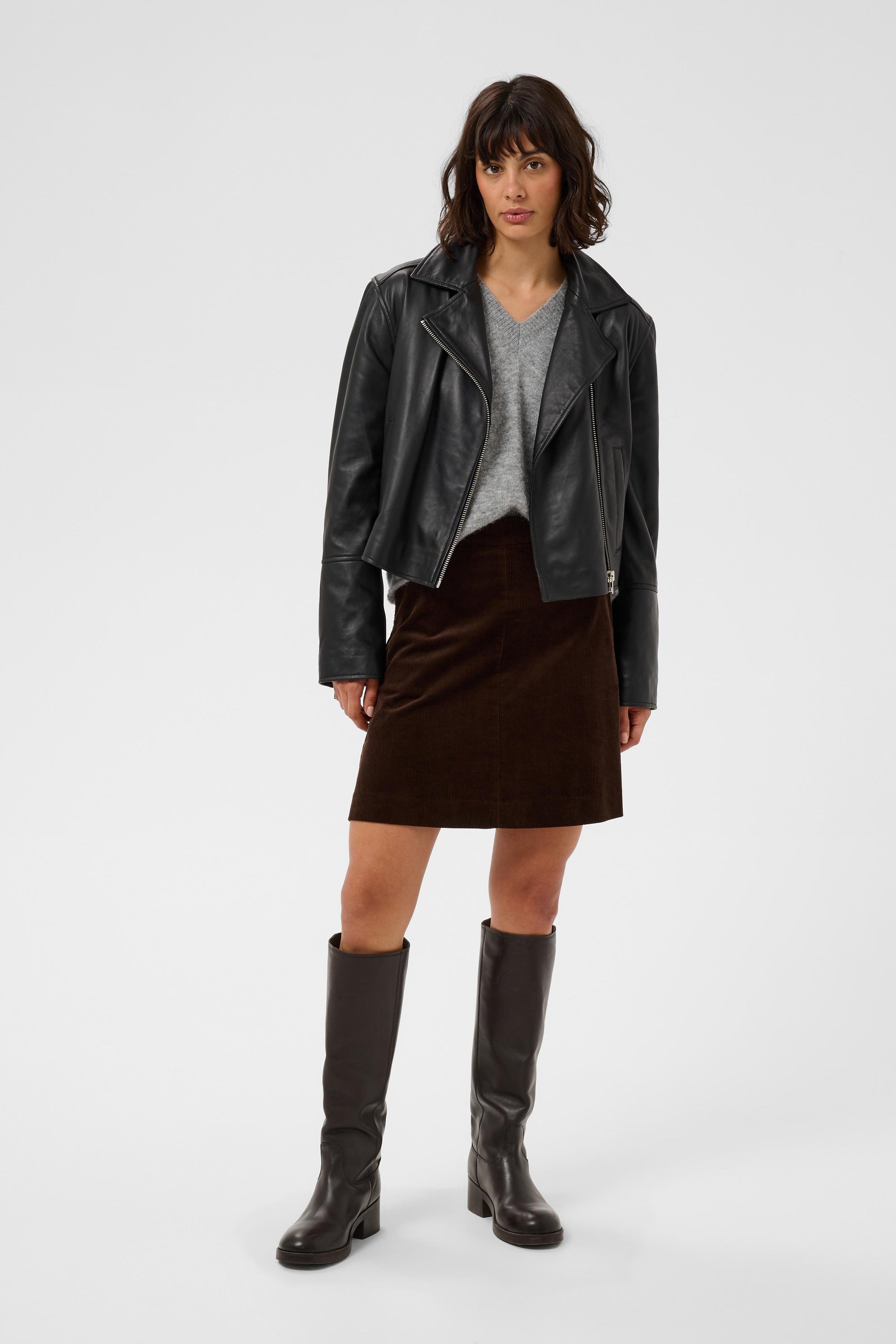 Cimmie Leather Jacket (Other colours)