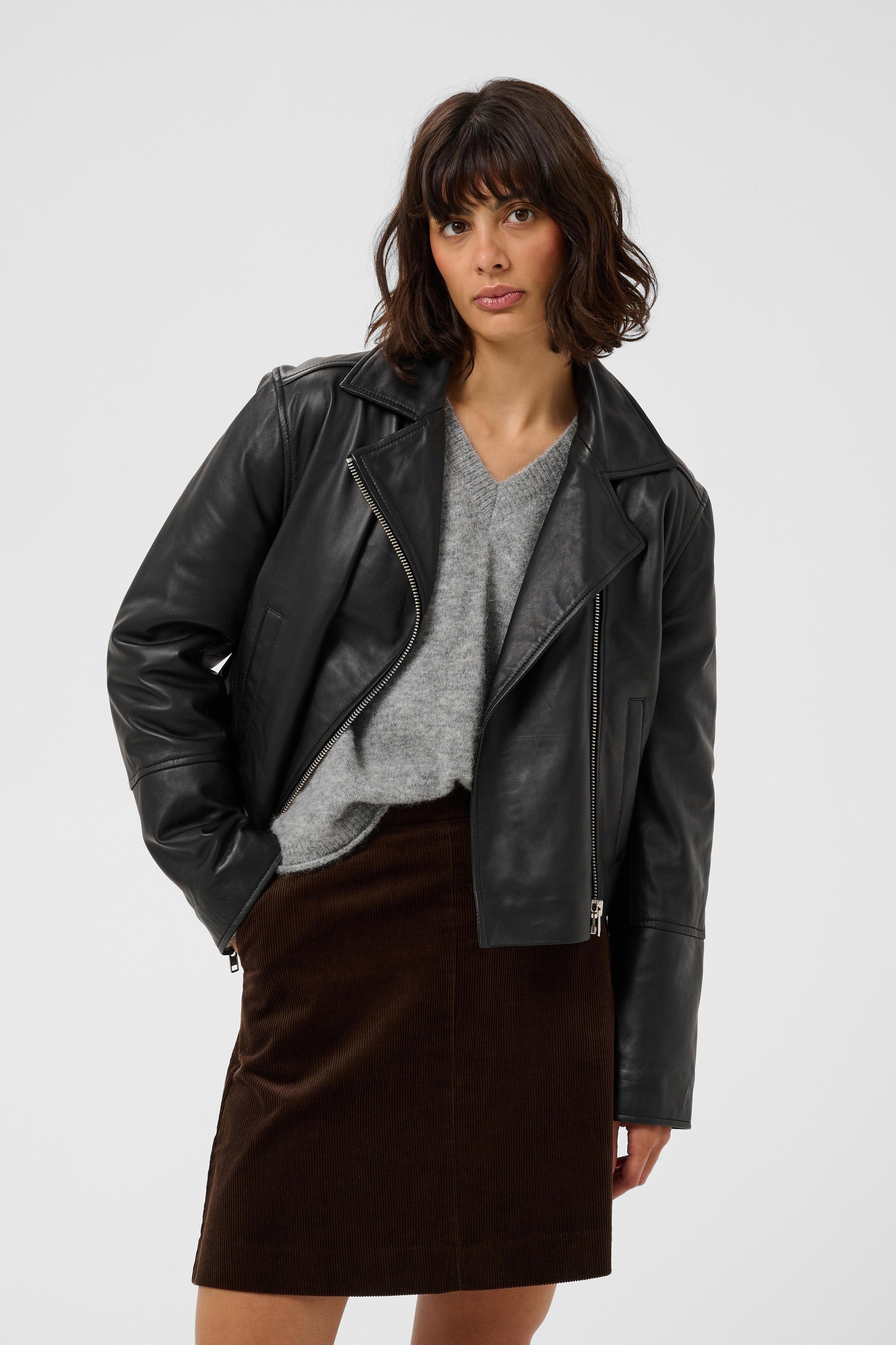 Cimmie Leather Jacket (Other colours)