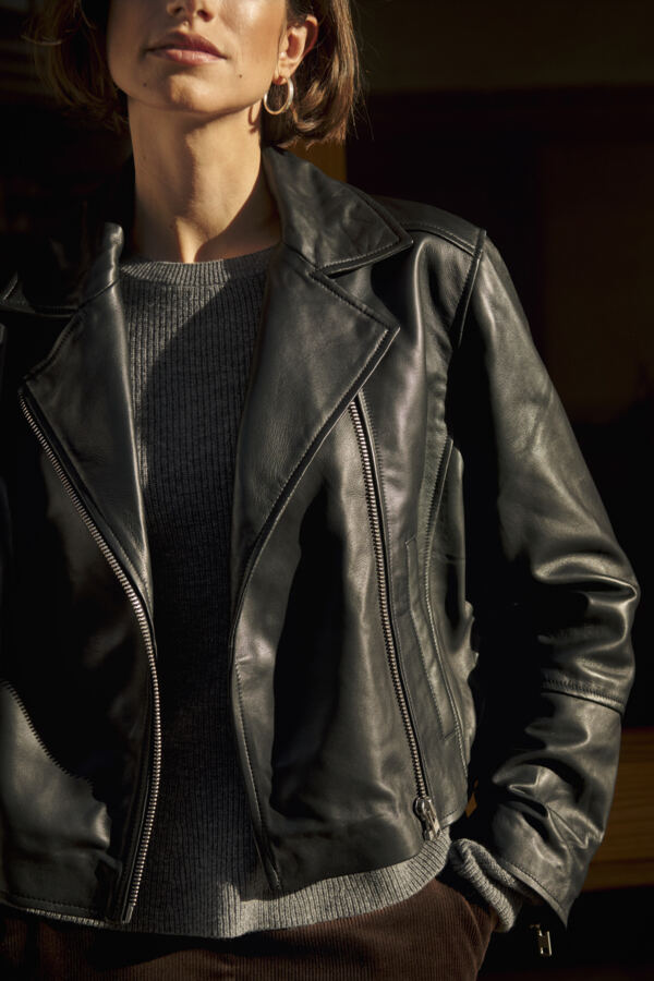 Cimmie Leather Jacket (Other colours)
