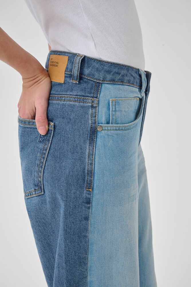 MEW Louis High Mix Wide Jeans