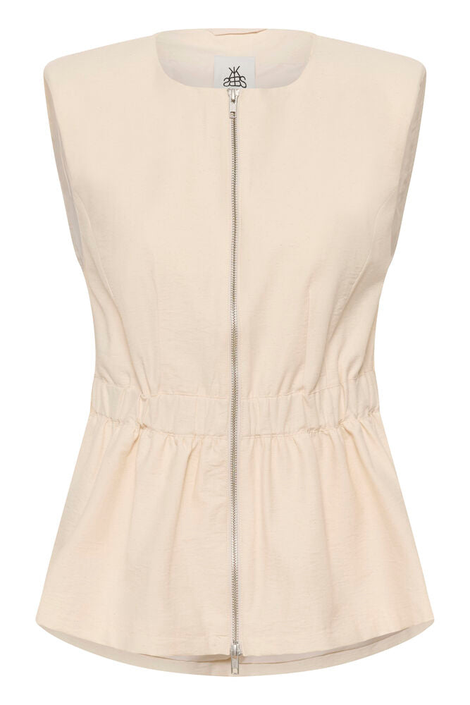 Emery Waistcoat Egret