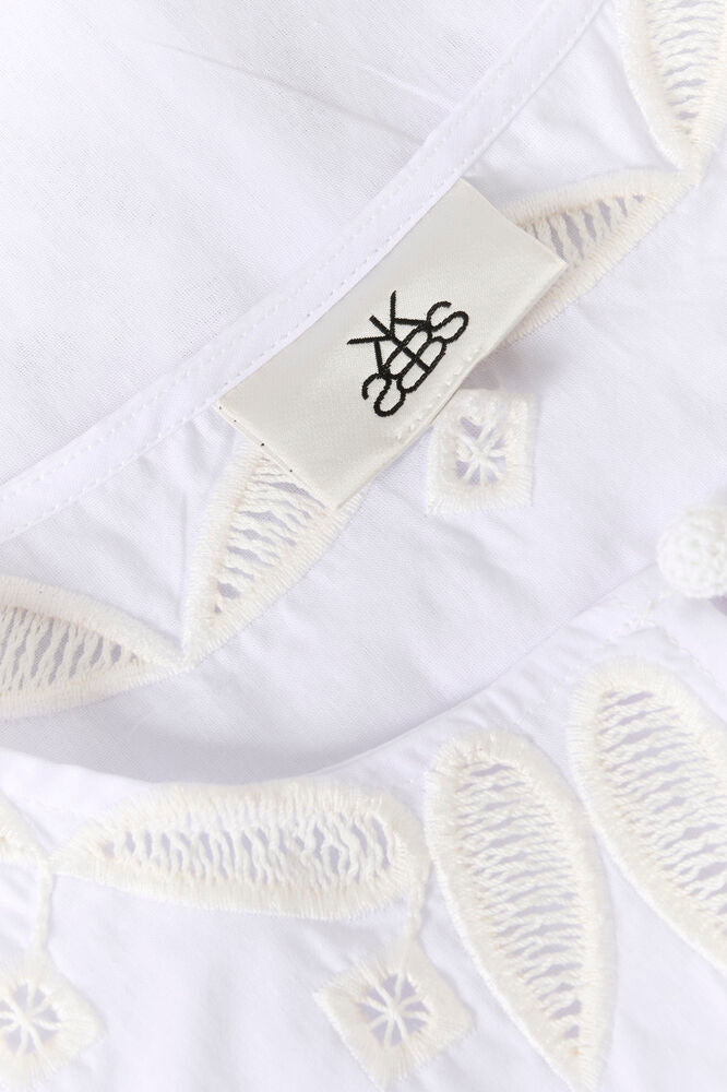 Erlinda Blouse White