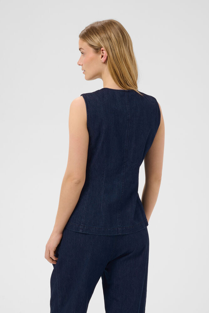 Carolan Waistcoat Denim