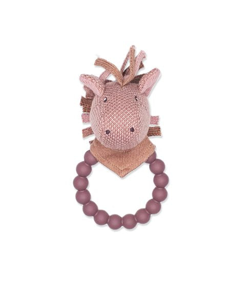 Knitted Horse Rattle