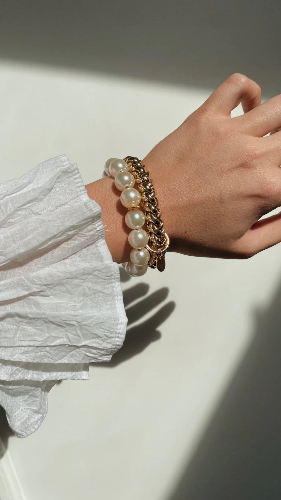 Bichous Gold Chain Scrunchie