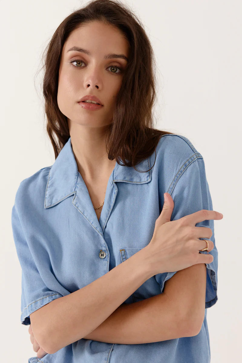 Arwenn Denim Blouse
