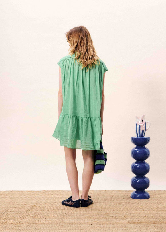 FRNCH Opale Dress Green