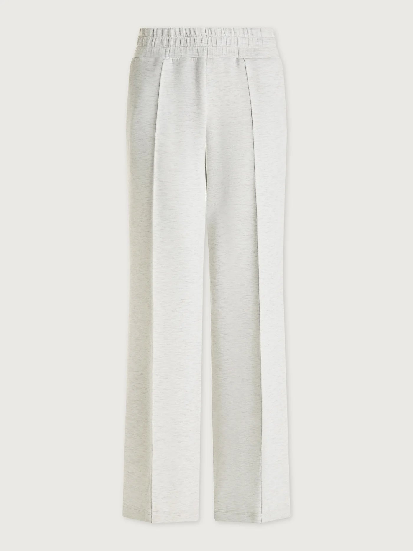 The Wide Leg Trousers Ivory Marl
