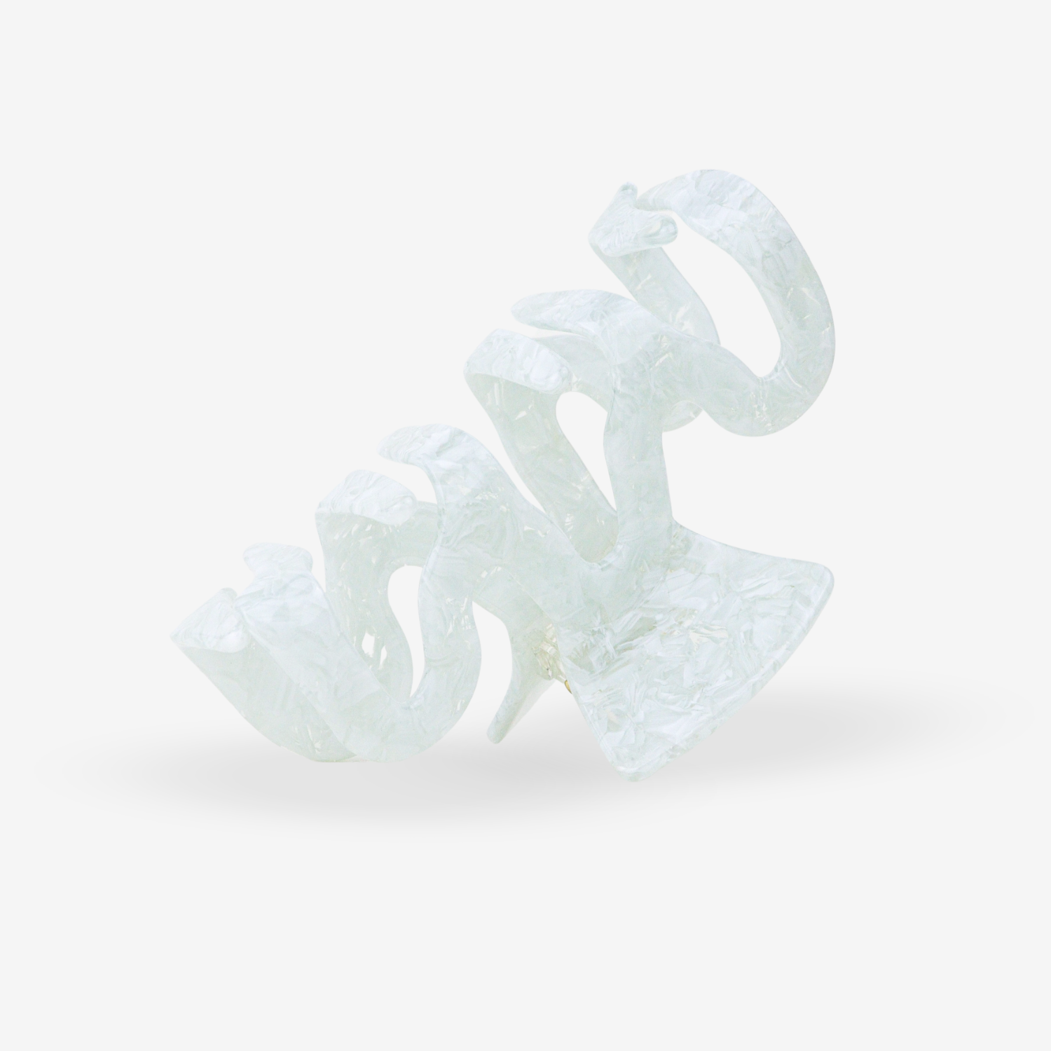 Sasstie Hair Clip - Grand Wave Ice Turquoise