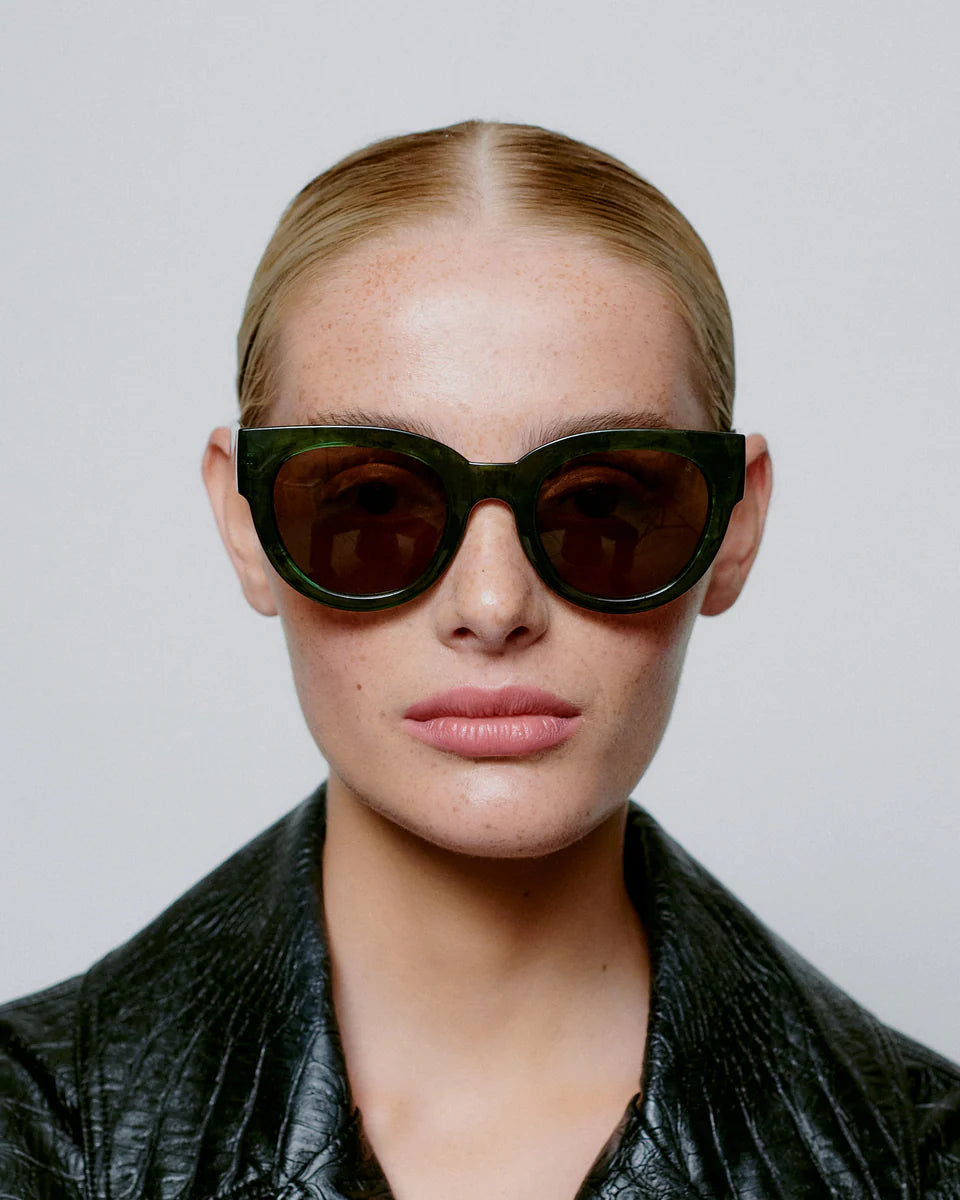 Lilly Green Marble Sunglasses