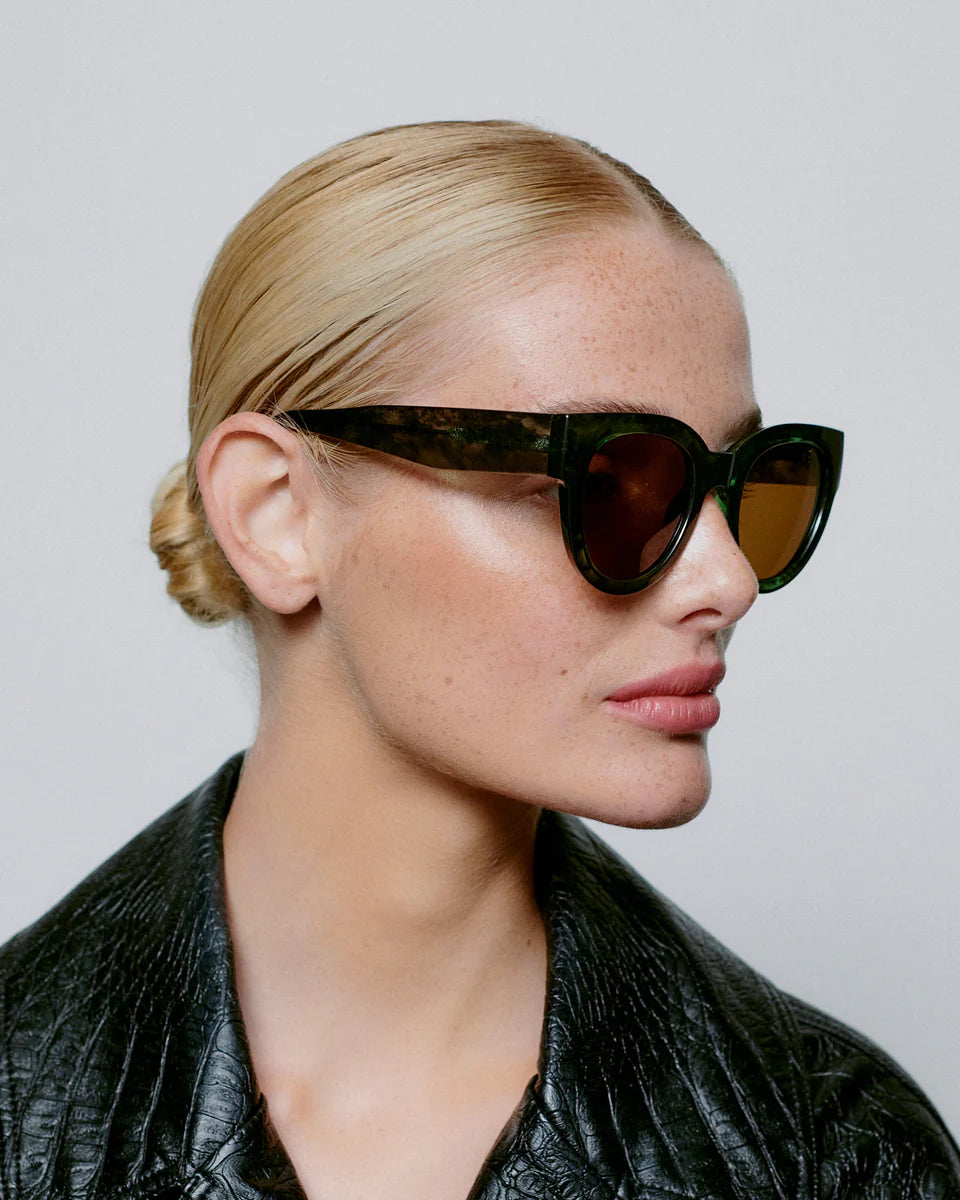 Lilly Green Marble Sunglasses