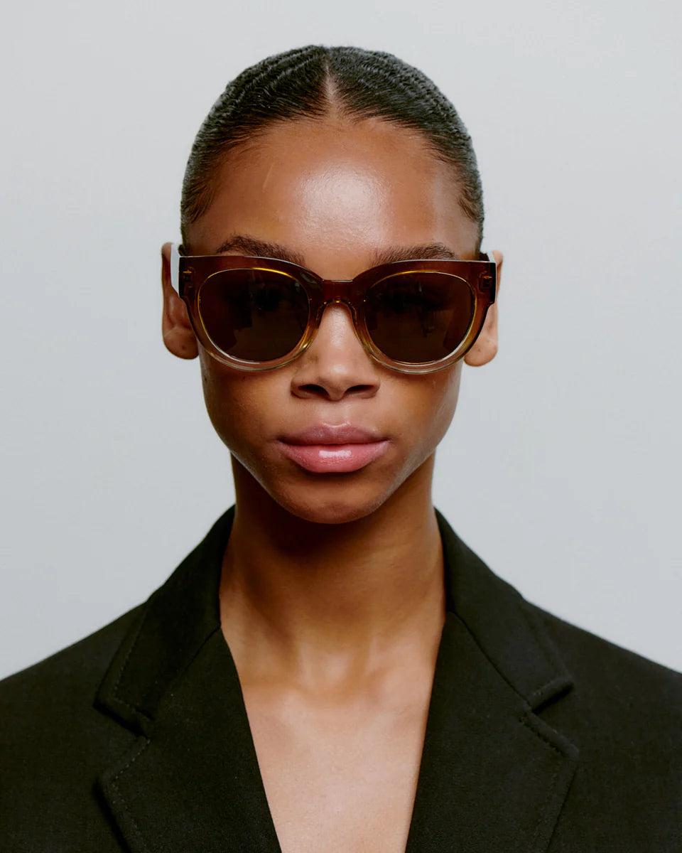 Lilly Smokey Champagne Sunglasses