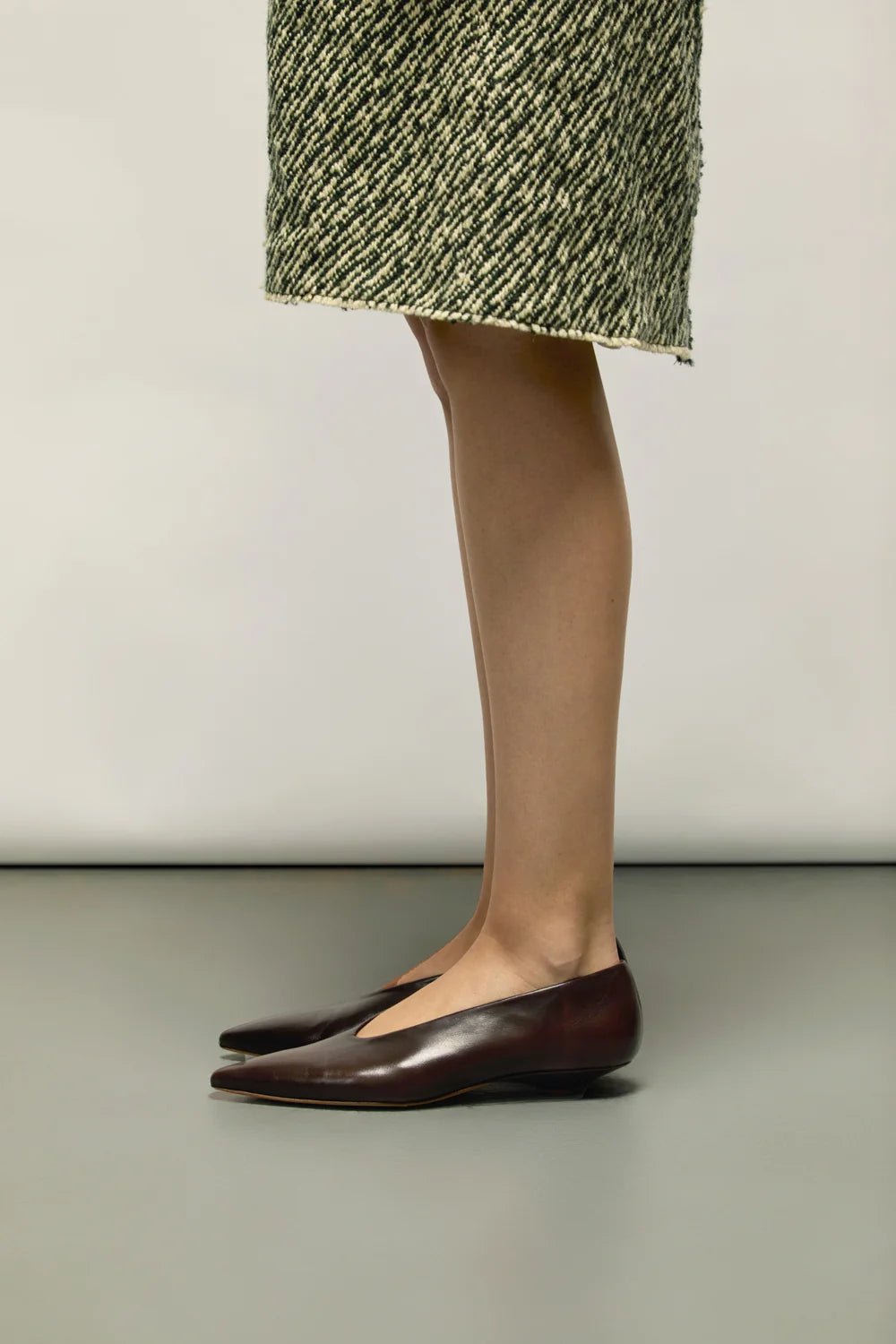 Augusta Freya Flats Burgundy