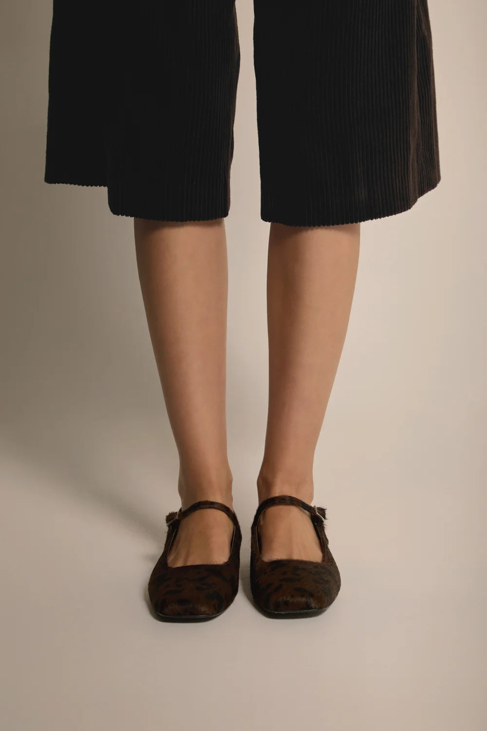 Augusta Julieta Mary Janes Dark Leopard