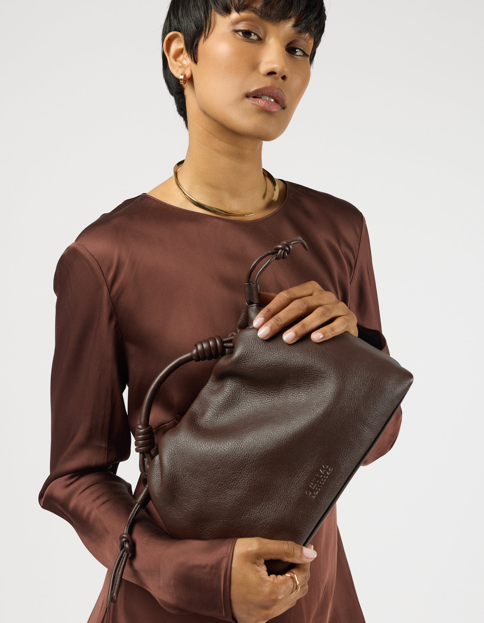 KiKi Midi Bag Chocolate