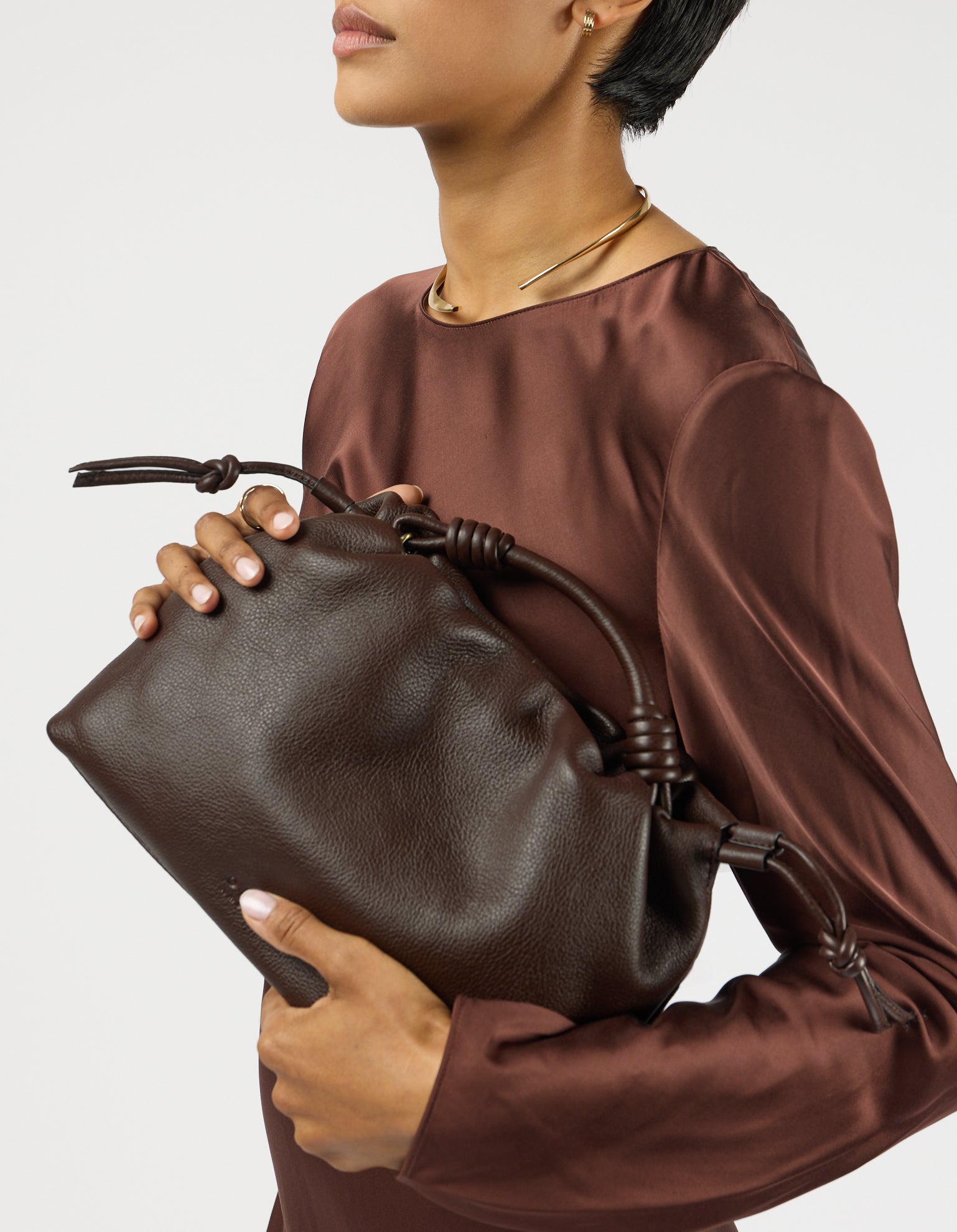 KiKi Midi Bag Chocolate