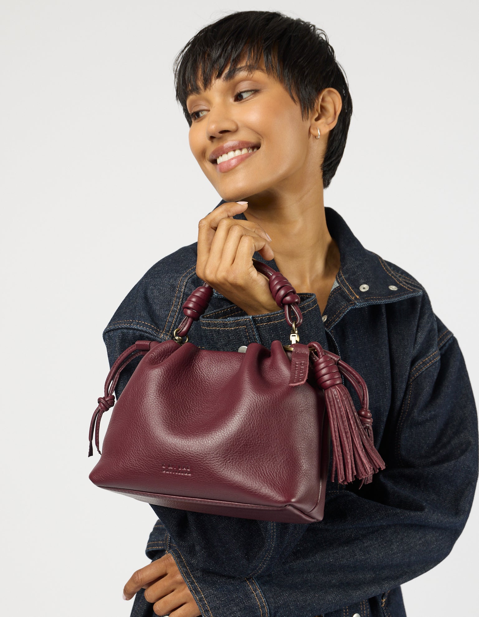 Kiki Mini Bag Dark Cherry