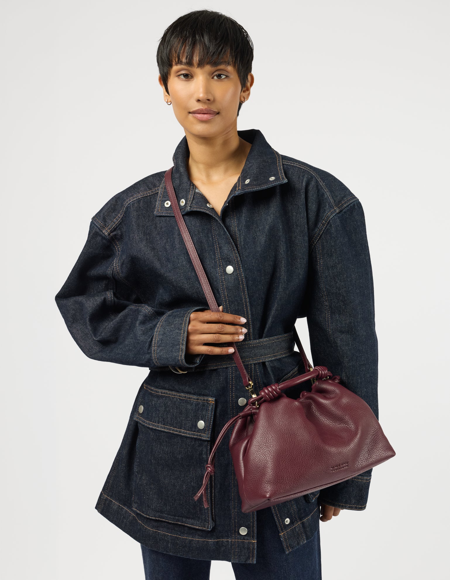 Kiki Mini Bag Dark Cherry