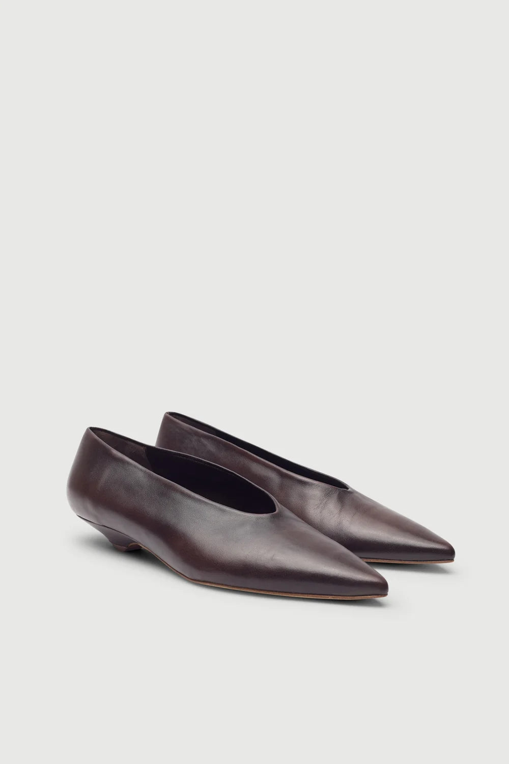 Augusta Freya Flats Burgundy