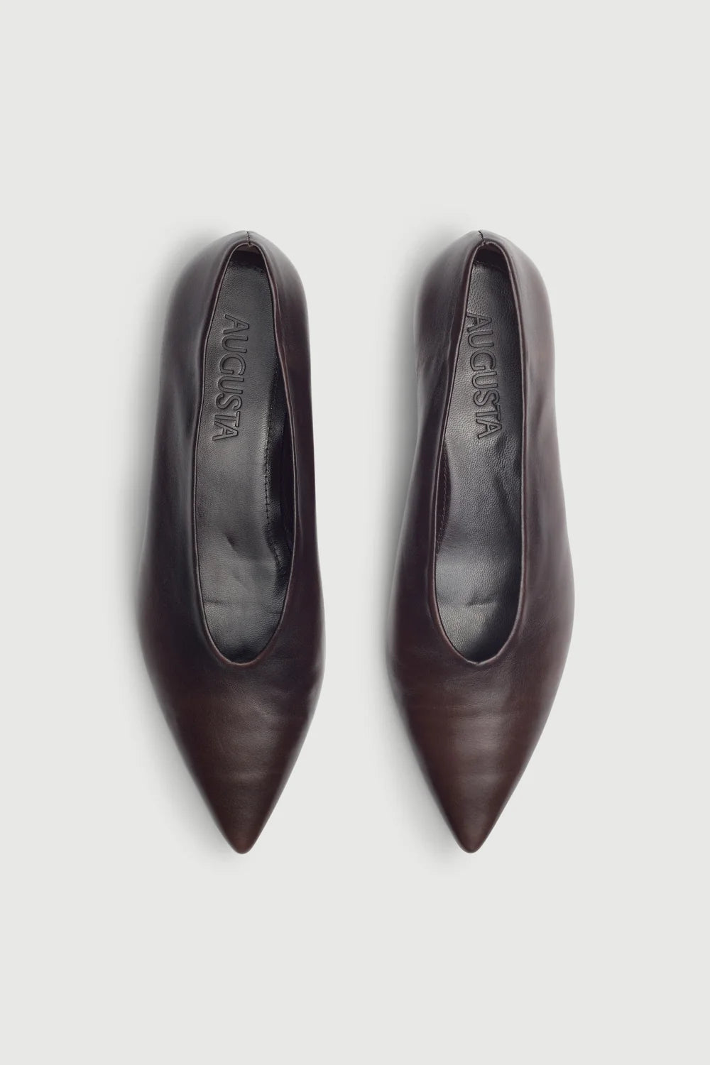 Augusta Freya Flats Burgundy