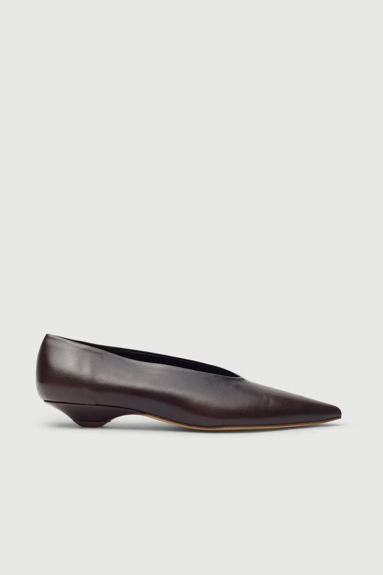 Augusta Freya Flats Burgundy
