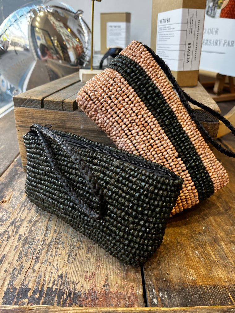 Paperchain Beaded Clutch
