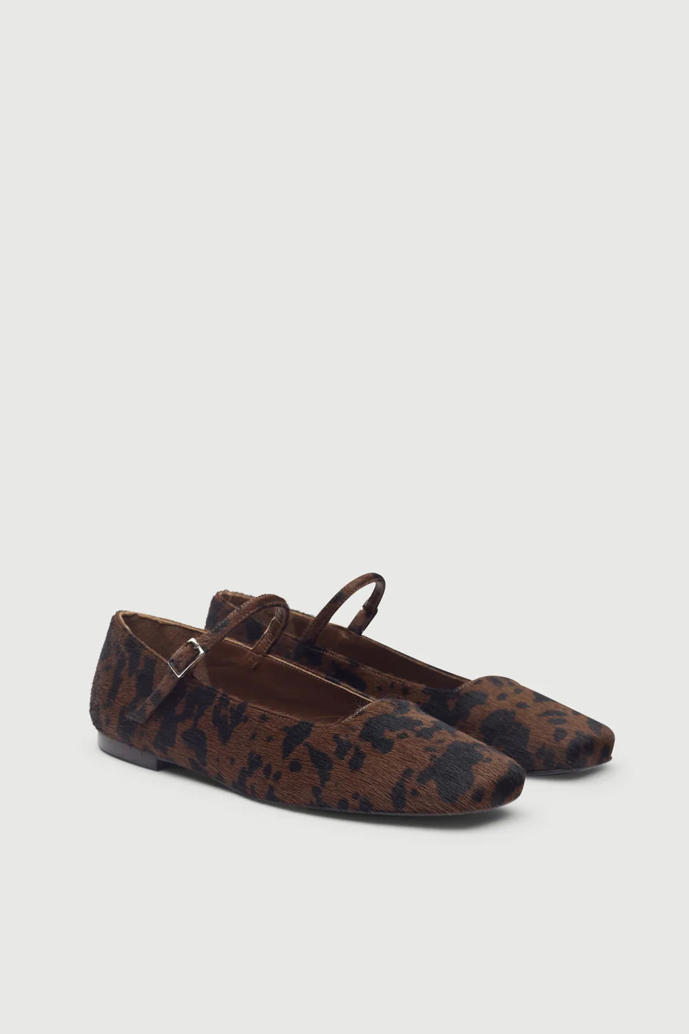 Augusta Julieta Mary Janes Dark Leopard