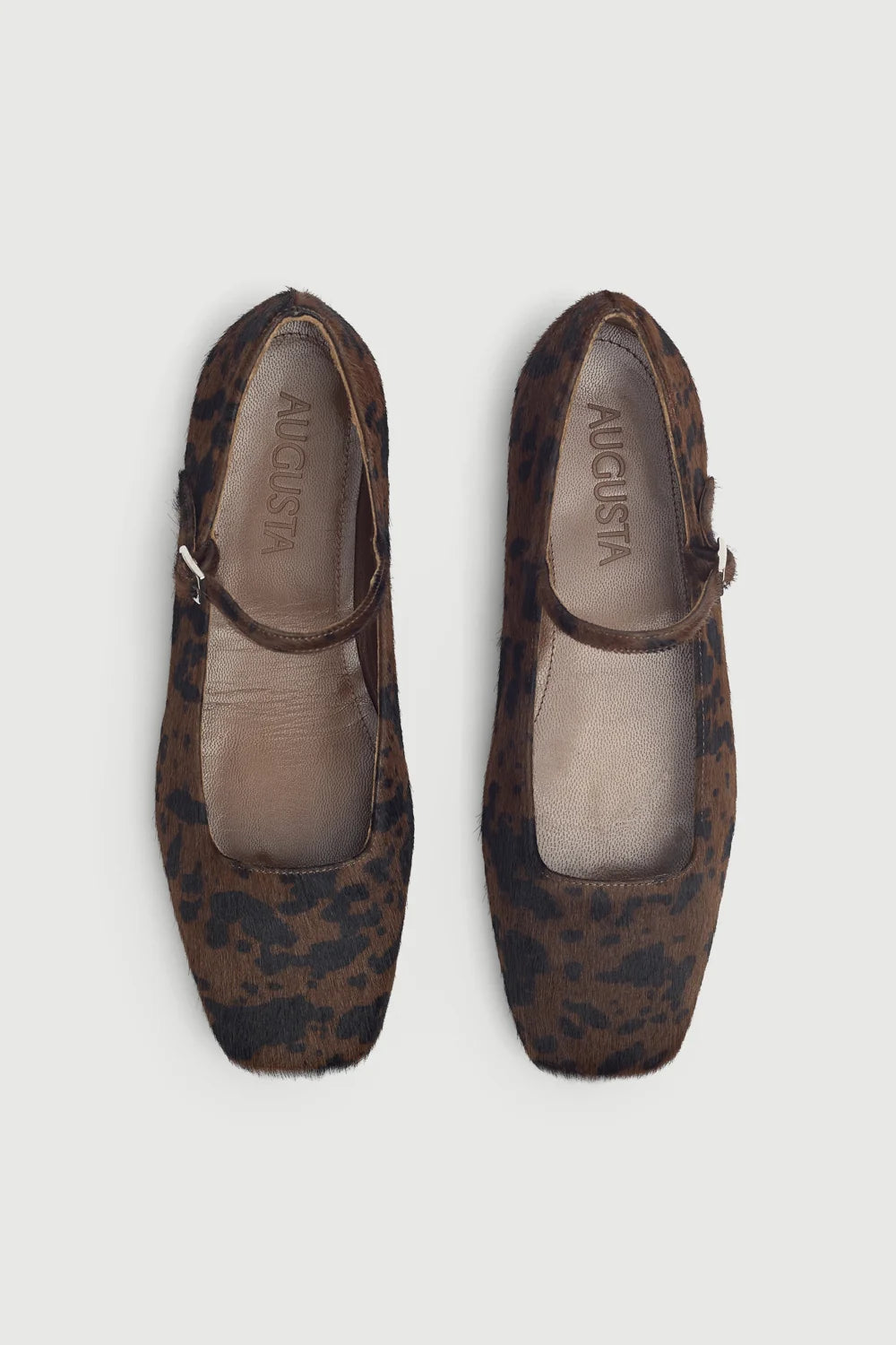 Augusta Julieta Mary Janes Dark Leopard
