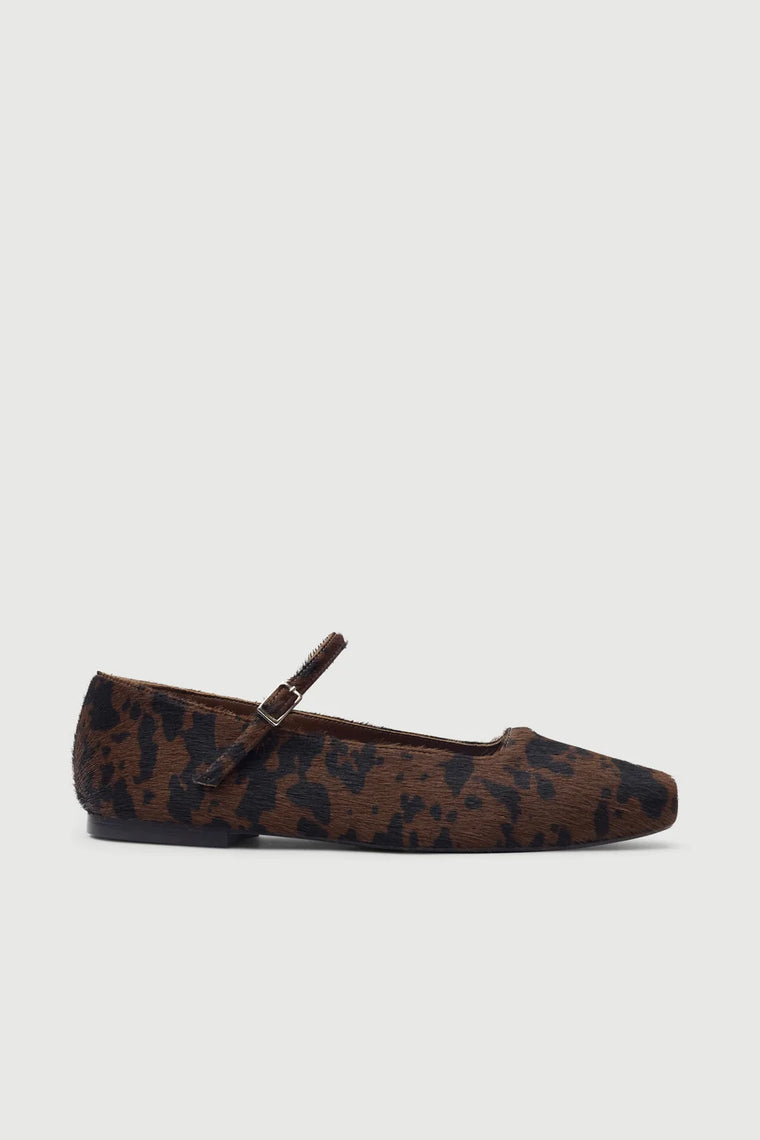 Augusta Julieta Mary Janes Dark Leopard