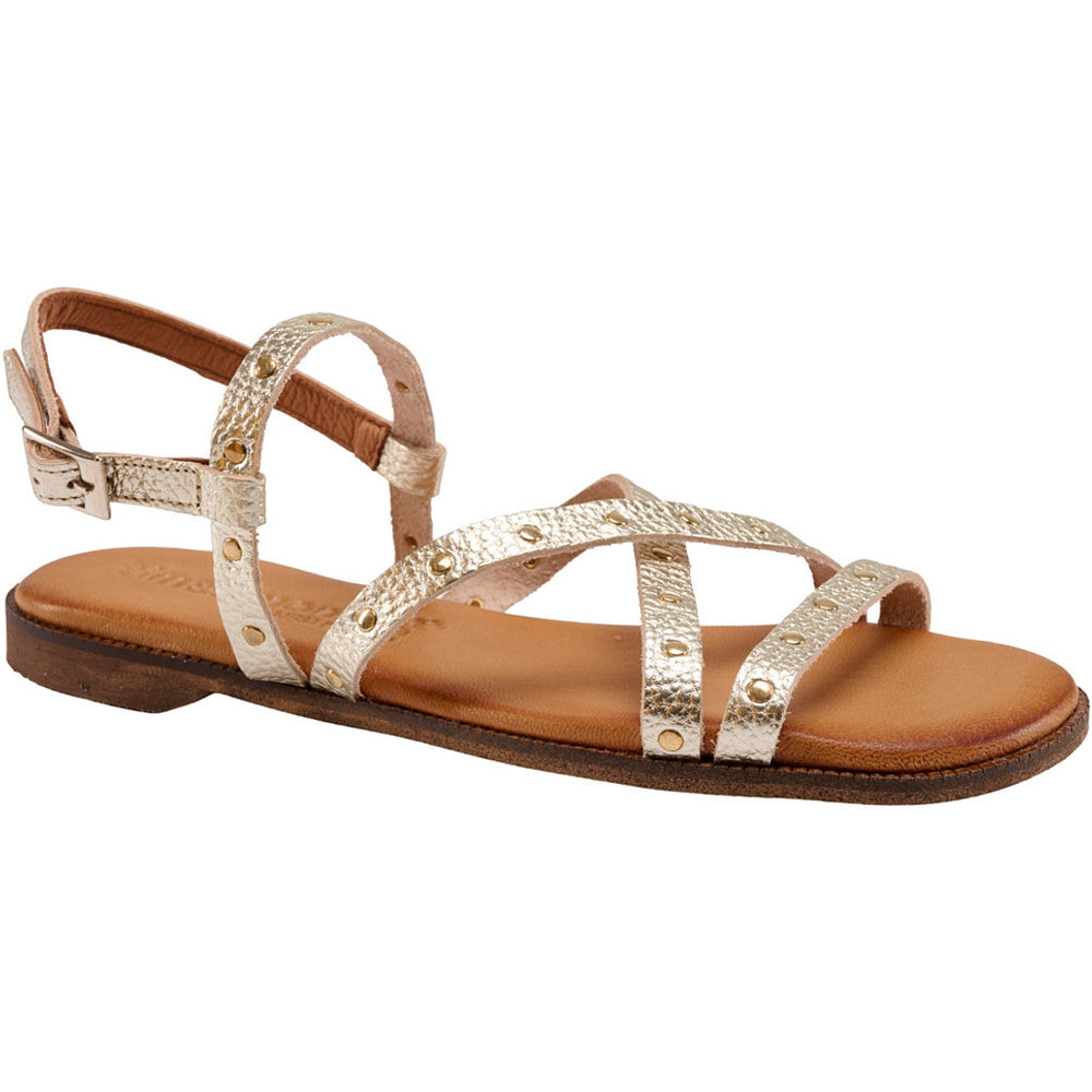 Lizette Sandals Platino Gold