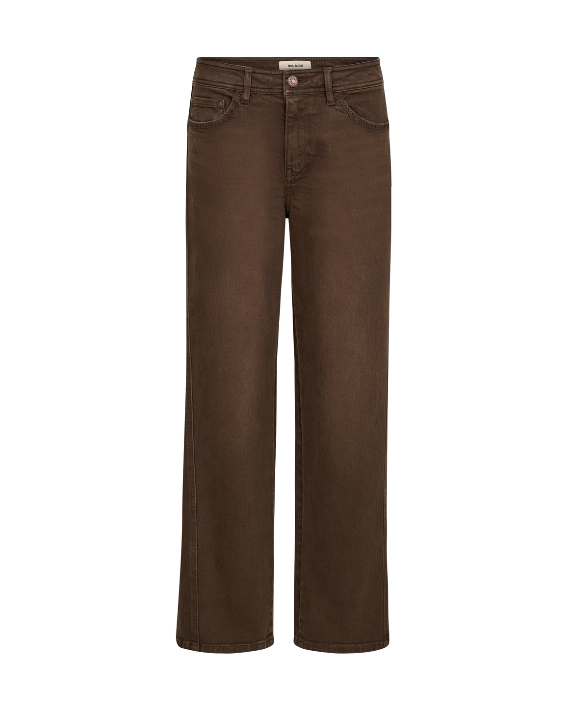Mos Mosh Dara Shadow Pant coffee quartz