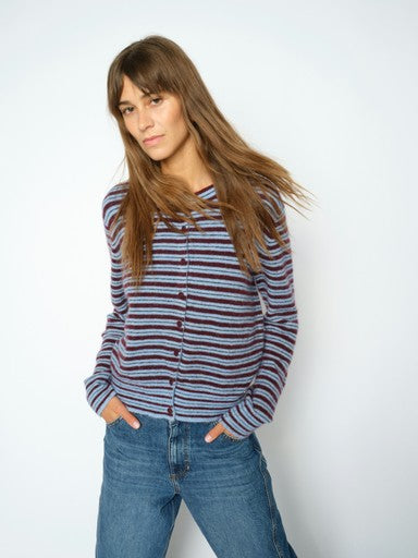 Mos Mosh Milvi Stripe Cardigan