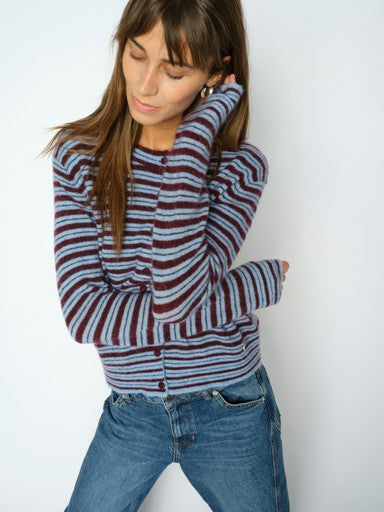 Mos Mosh Milvi Stripe Cardigan