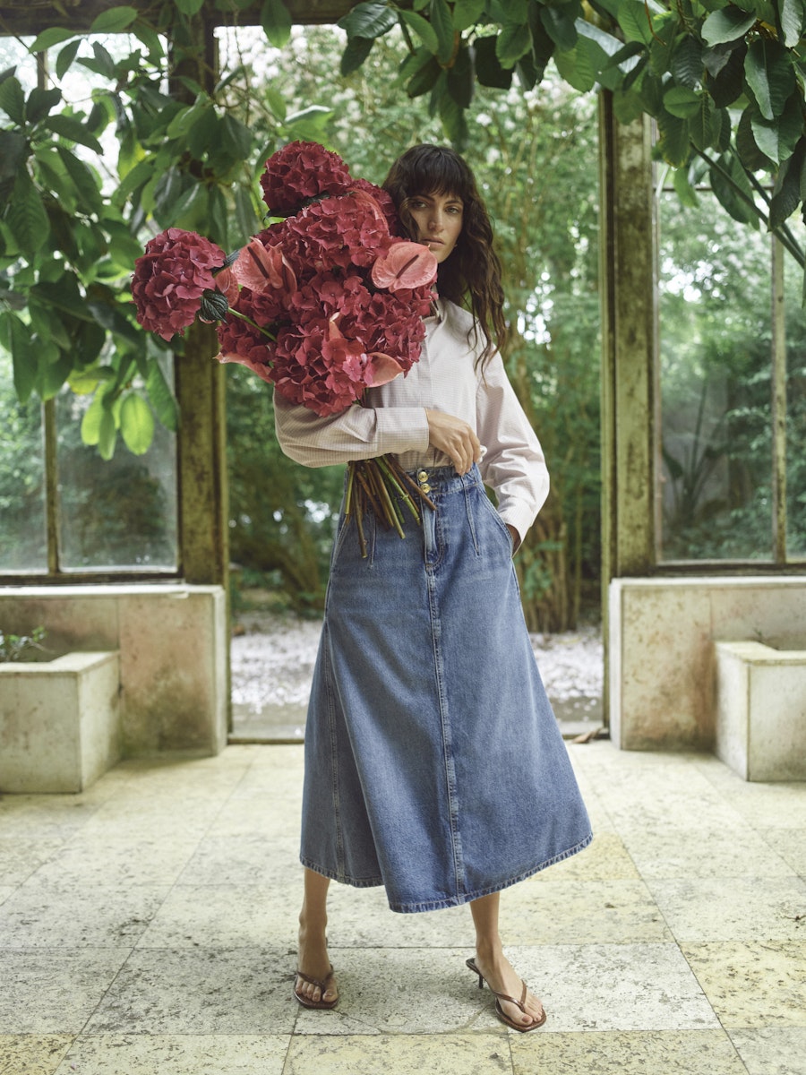 Mos Mosh Leala Denim Skirt