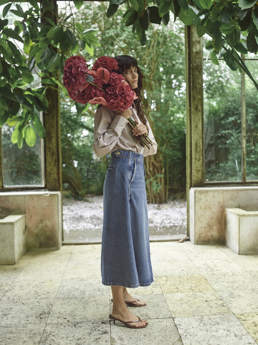 Mos Mosh Leala Denim Skirt