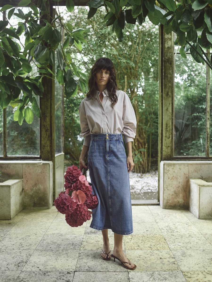 Mos Mosh Leala Denim Skirt