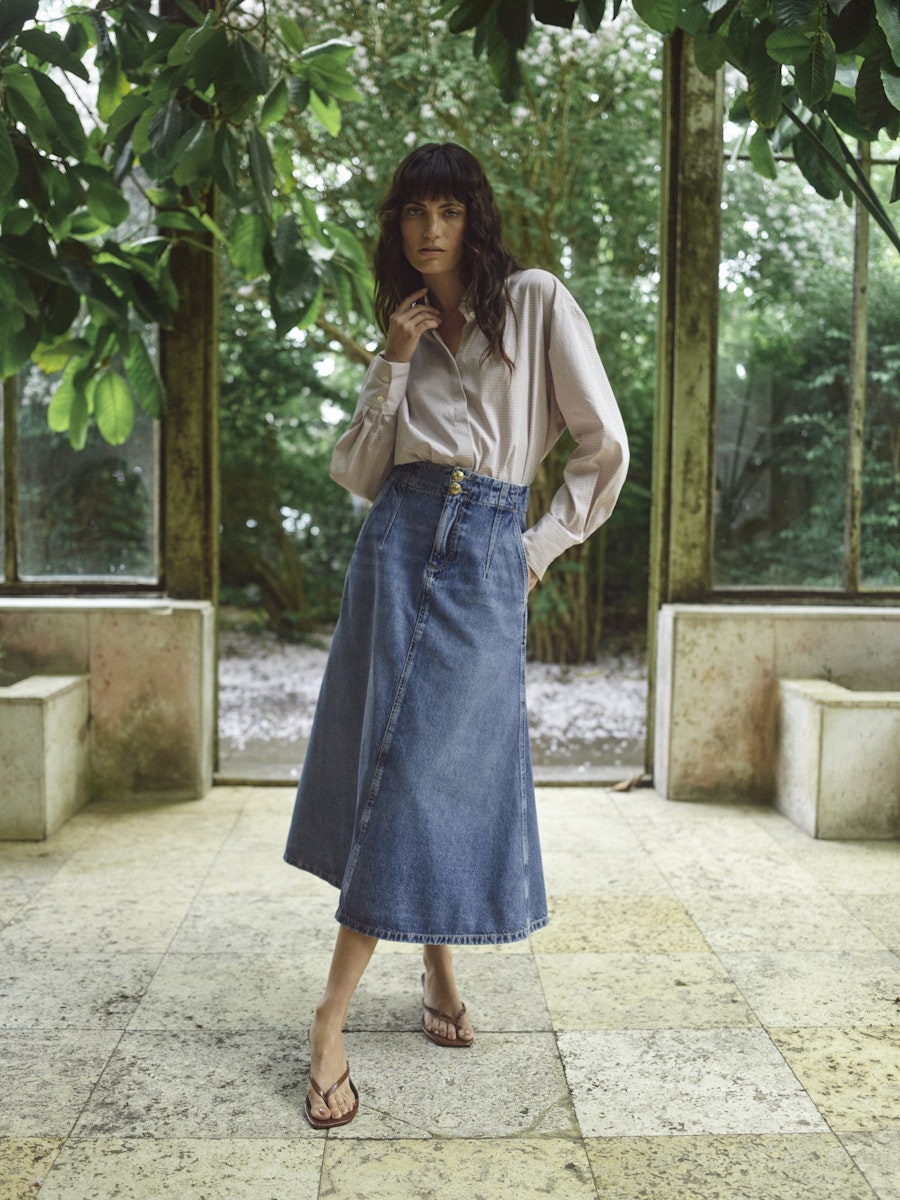 Mos Mosh Leala Denim Skirt