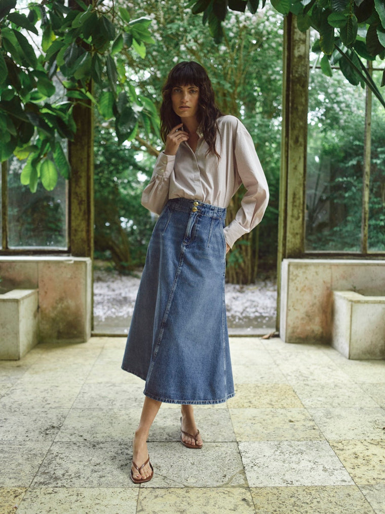 Mos Mosh Leala Denim Skirt