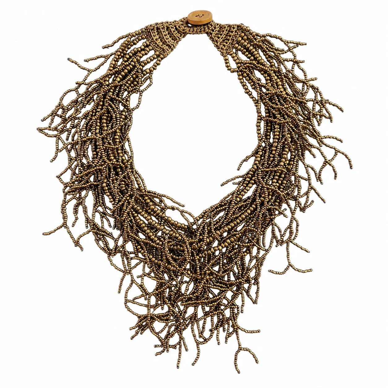 Coral Beaded Necklace