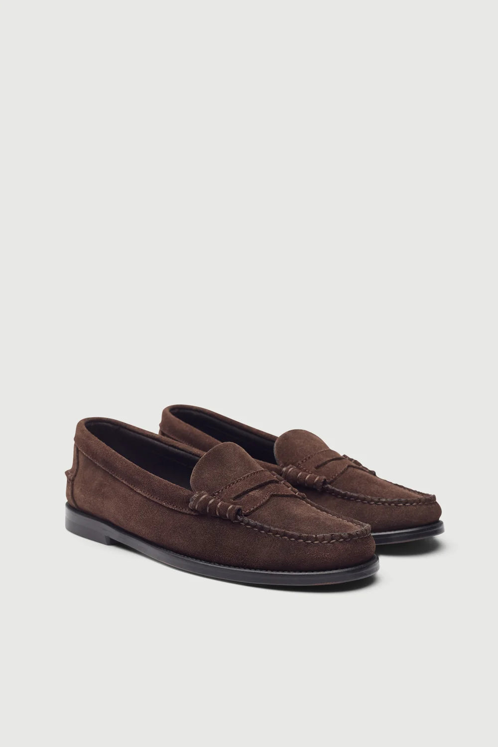 Augusta Zoe Loafers Brown Suede