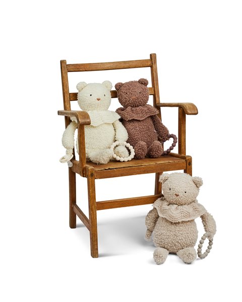 Boucle Merino Wool Activity Bear