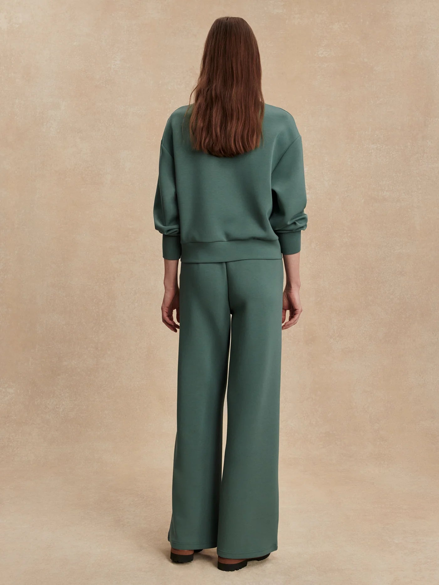 Varley The Extra Wide Leg Pant 29.5" Forest Green