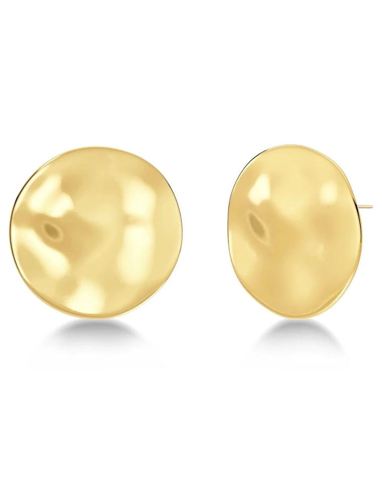 Edblad Flowy Studs Maxi Gold 