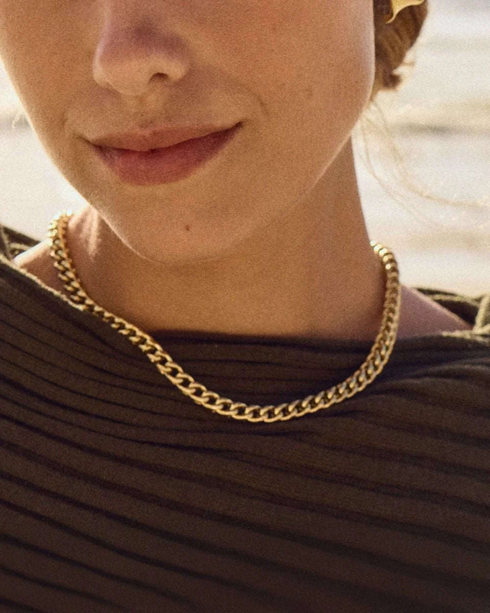 Edblad Spiga Chain Necklace Gold