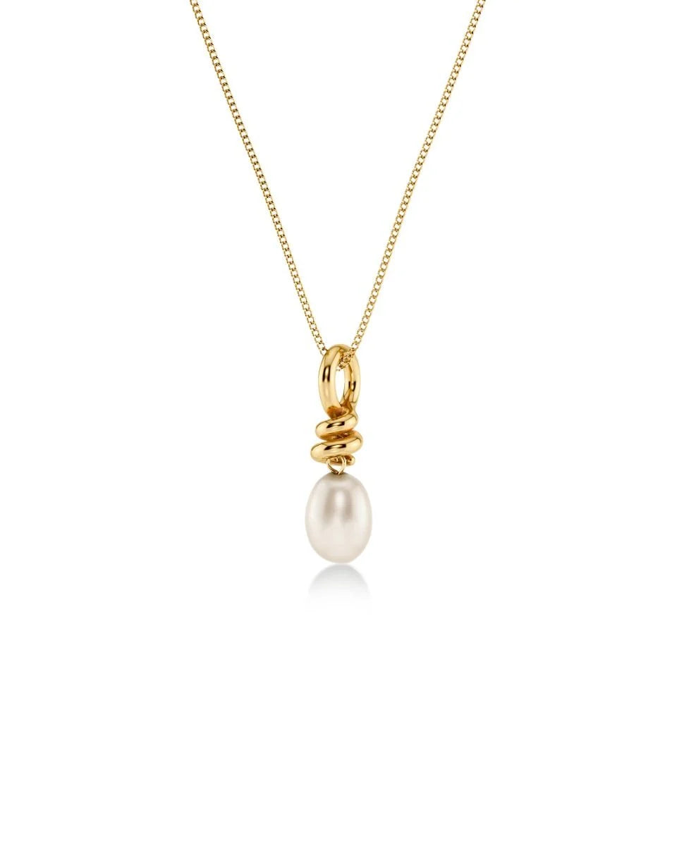 Swivel Pearl Necklace