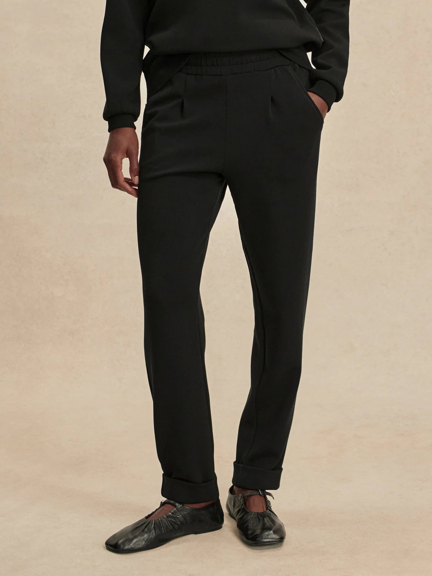 Varley The Rolled Cuff Pant 25" Black